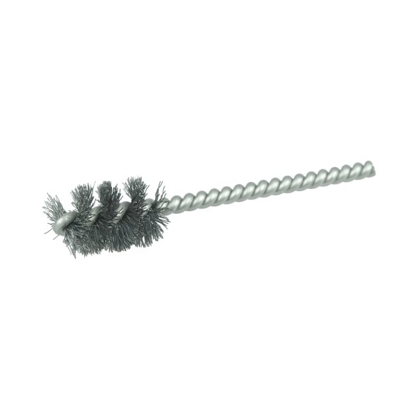 Weiler 5/8" Power Tube Brush, .008" Steel Wire Fill, 1" Brush Length 21265 - main